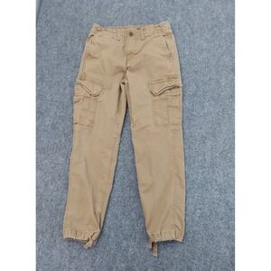 American Eagle Pants Joggers Men 29x30 Beige Slim Lived in Cargo Y2K Chino